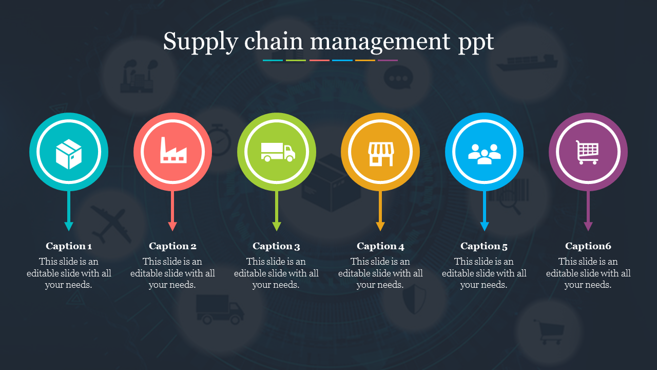 Effective Supply Chain Management PPT and Google Slides