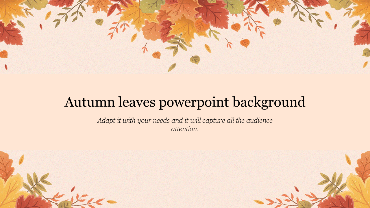 Autumn PPT Background and Google Slides Themes