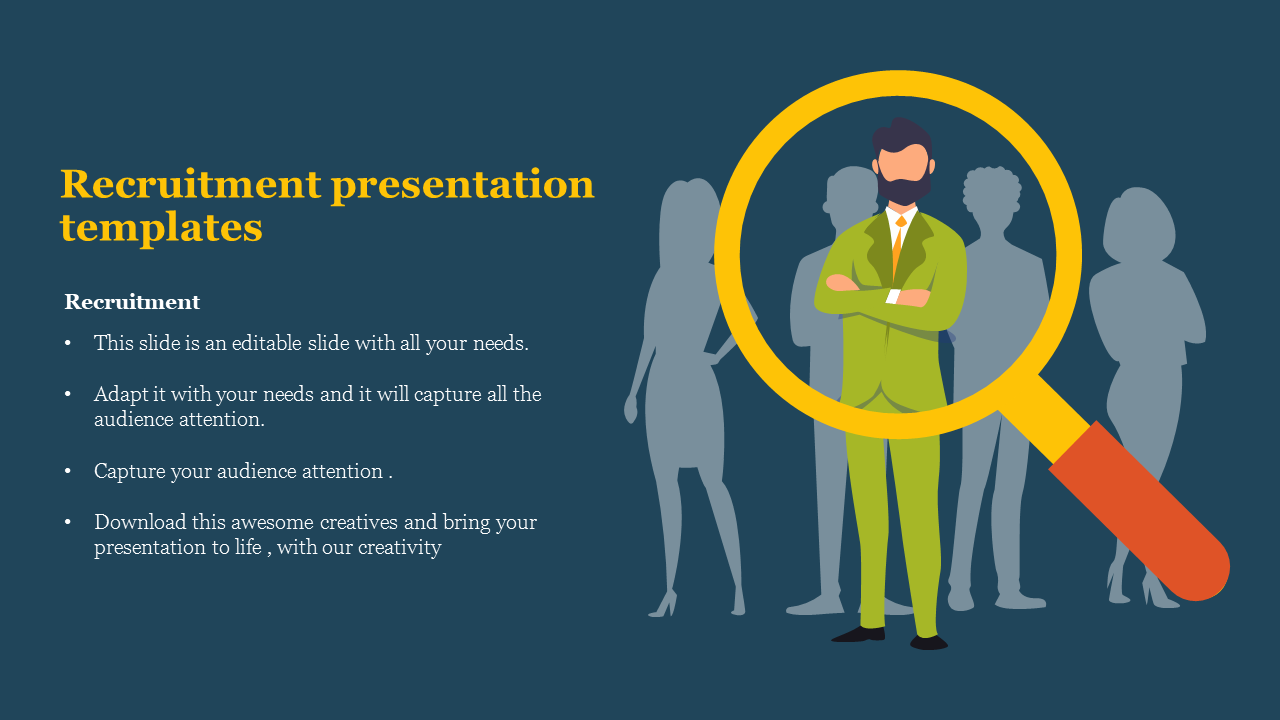 Innovative Recruitment Presentation Templates Design