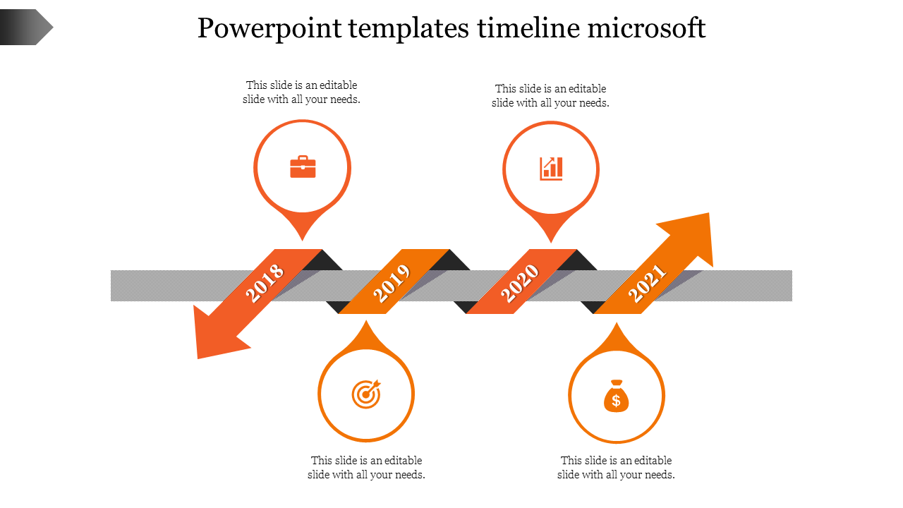 Microsoft PowerPoint Templates Timeline for Scheduling