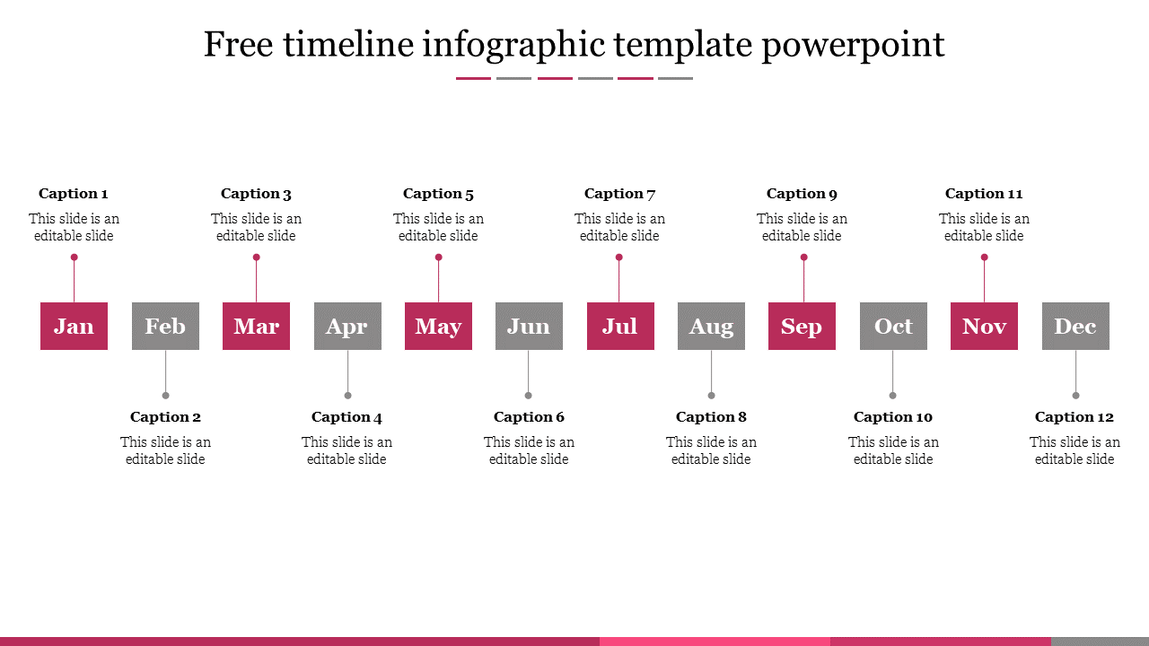 free timeline infographic templates