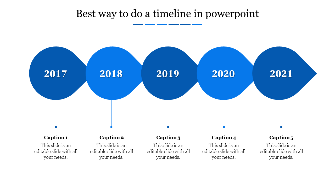 Get the Best Way to do a Timeline in PowerPoint Slides