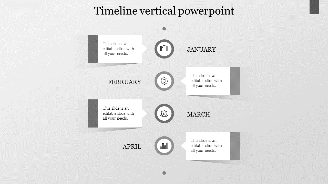 Best Timeline Vertical PowerPoint Template Designs