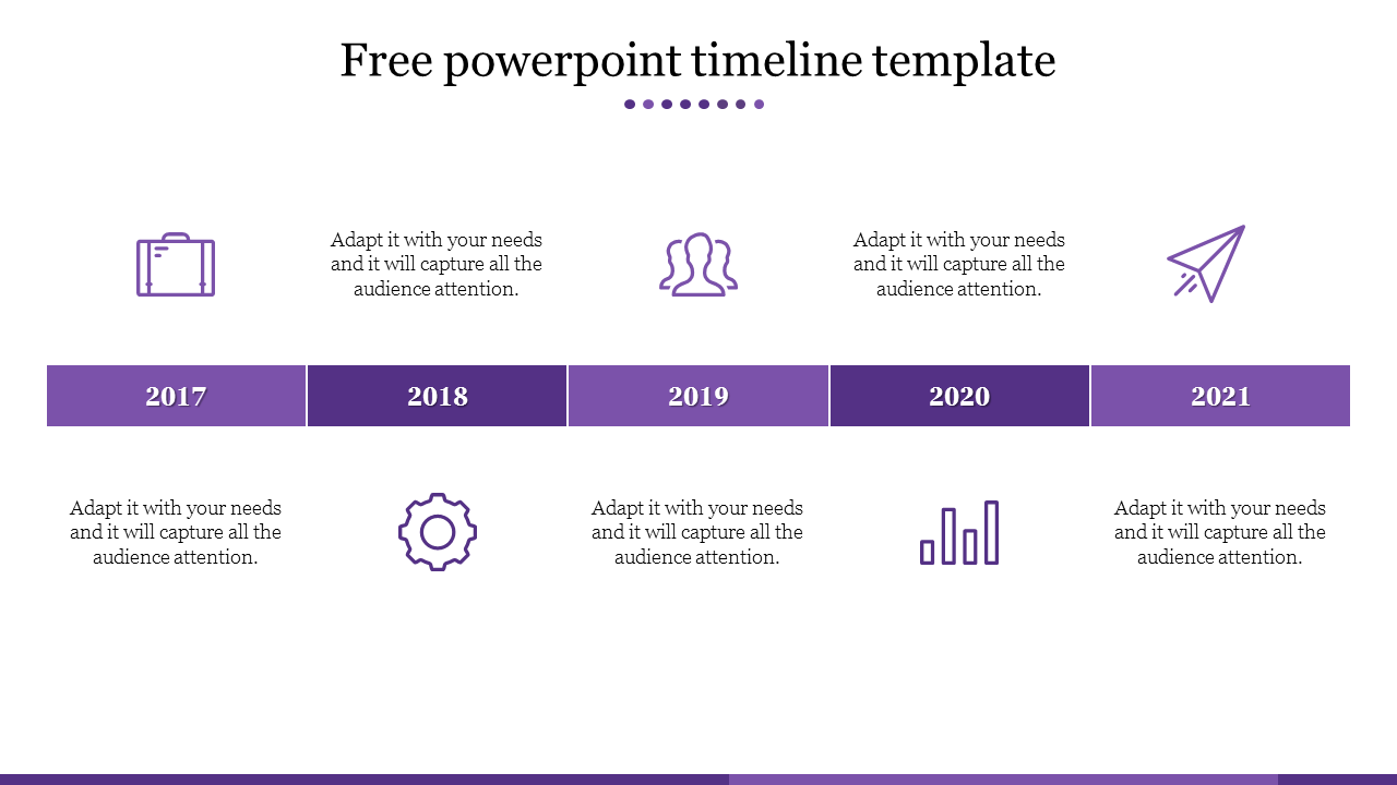 Use Free PowerPoint Timeline Template Mac Presentation