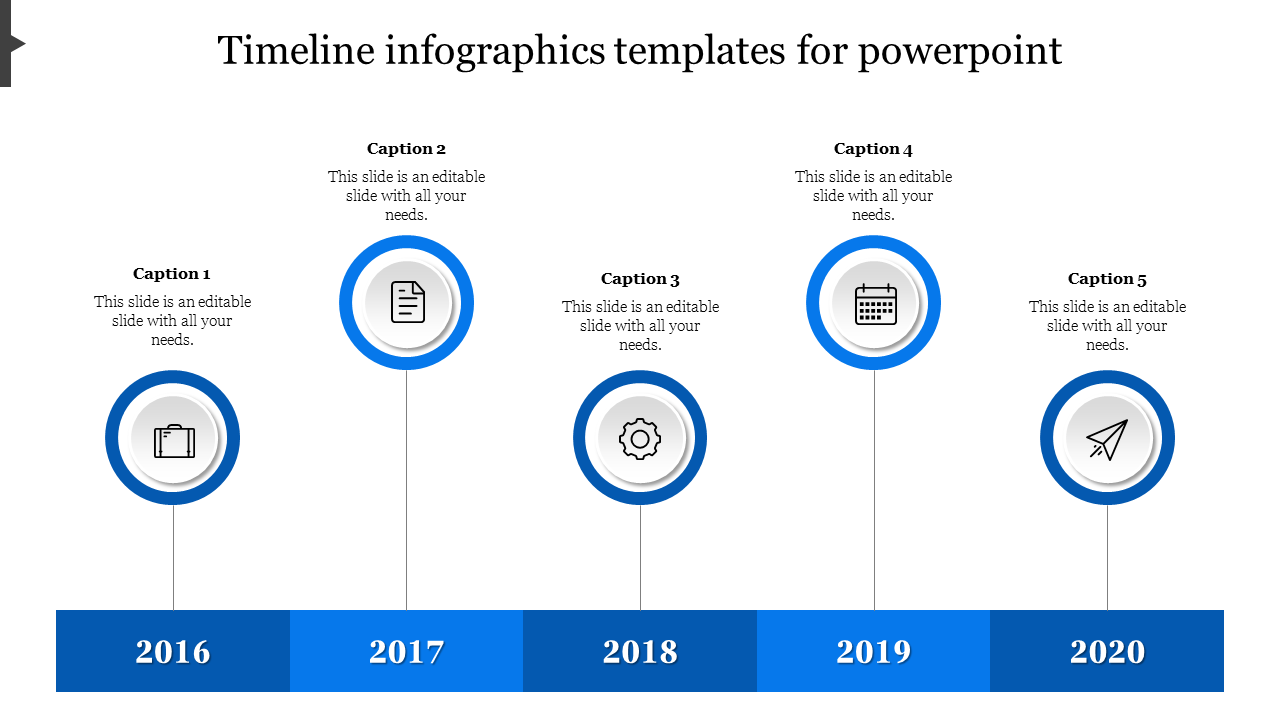 Innovative Timeline Infographics Templates For PowerPoint