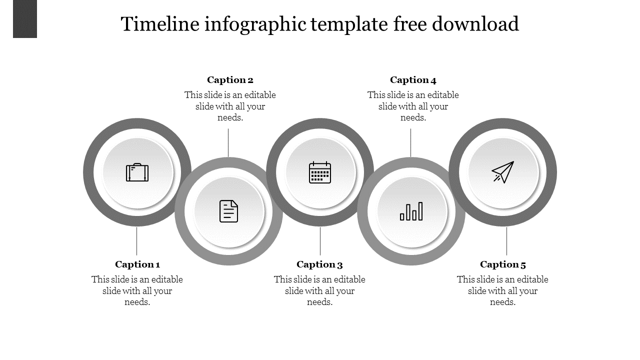 Best Timeline Infographic Template PowerPoint Free Download