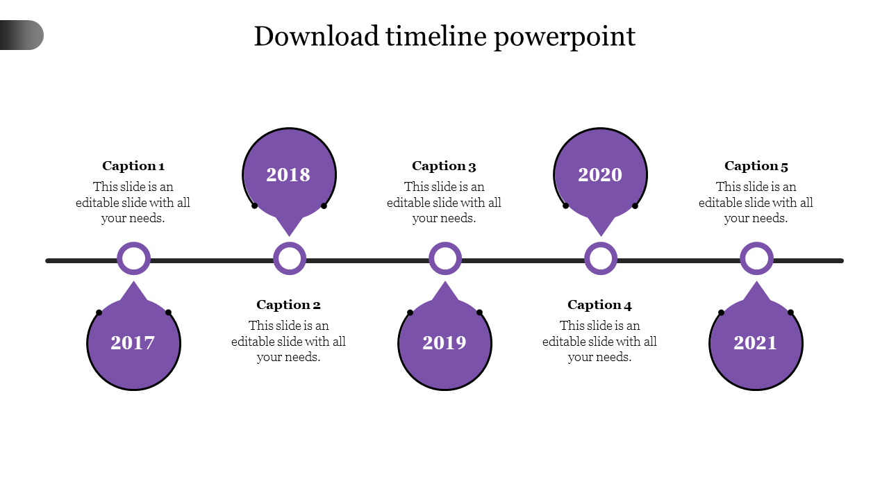 Download Timeline PowerPoint Template for Effective Planning