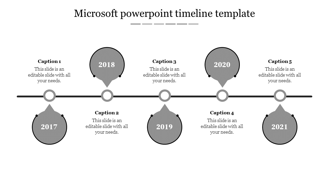 Get Microsoft PowerPoint Timeline Template Presentation