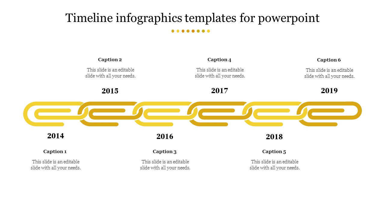 Creative Timeline Infographics Templates for PowerPoint