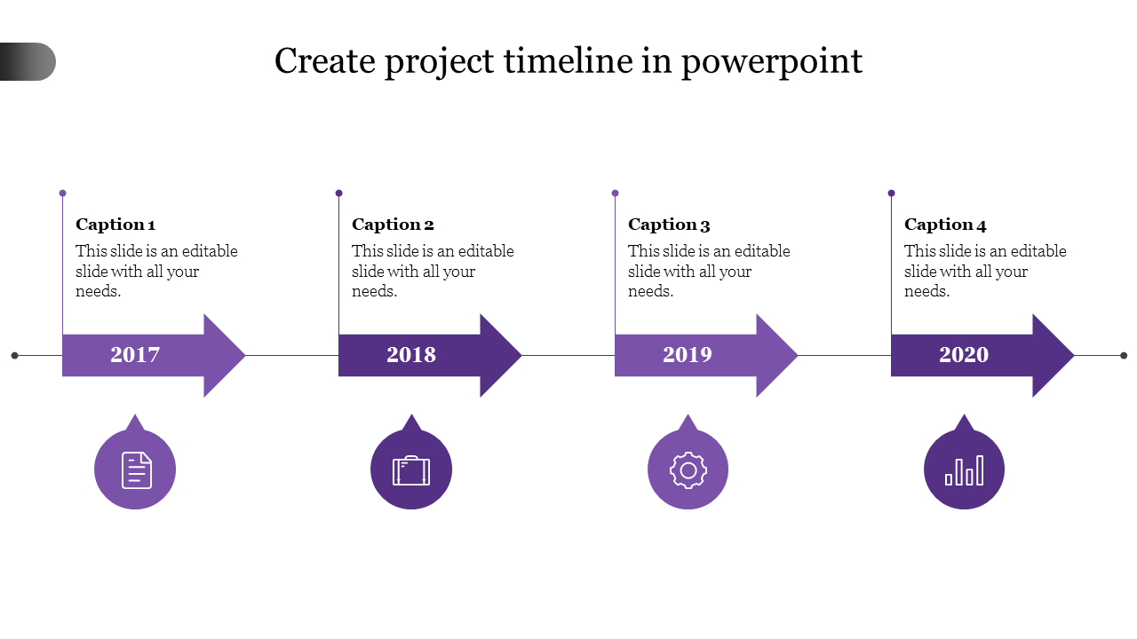 Create Project Timeline in PowerPoint for Planning