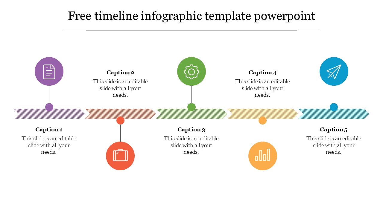 powerpoint infographic timeline