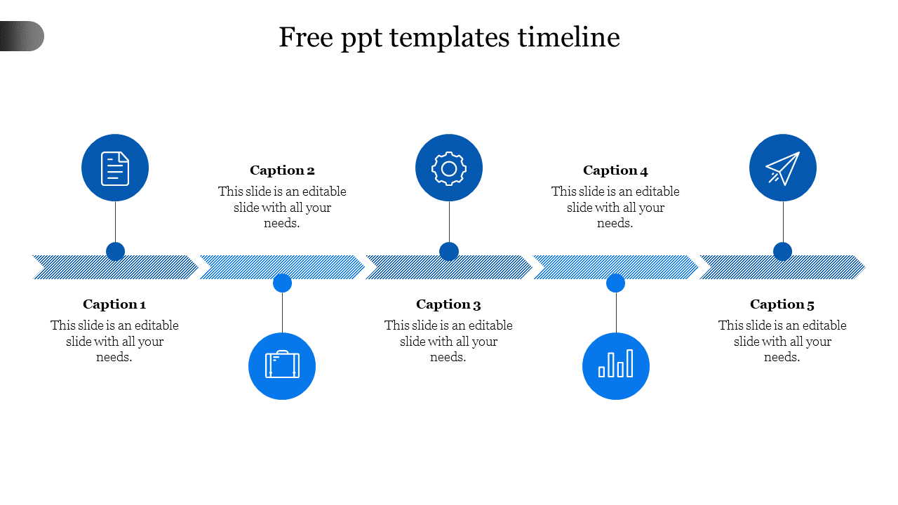 Editable Timeline PPT Presentation and Google Slides Themes