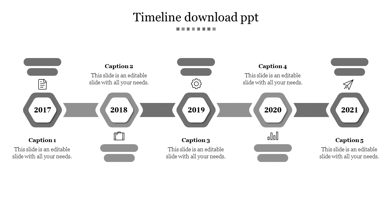 Best Timeline Download PPT PowerPoint For Presentation