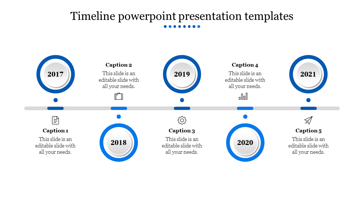 Attractive Timeline PowerPoint Presentation Templates