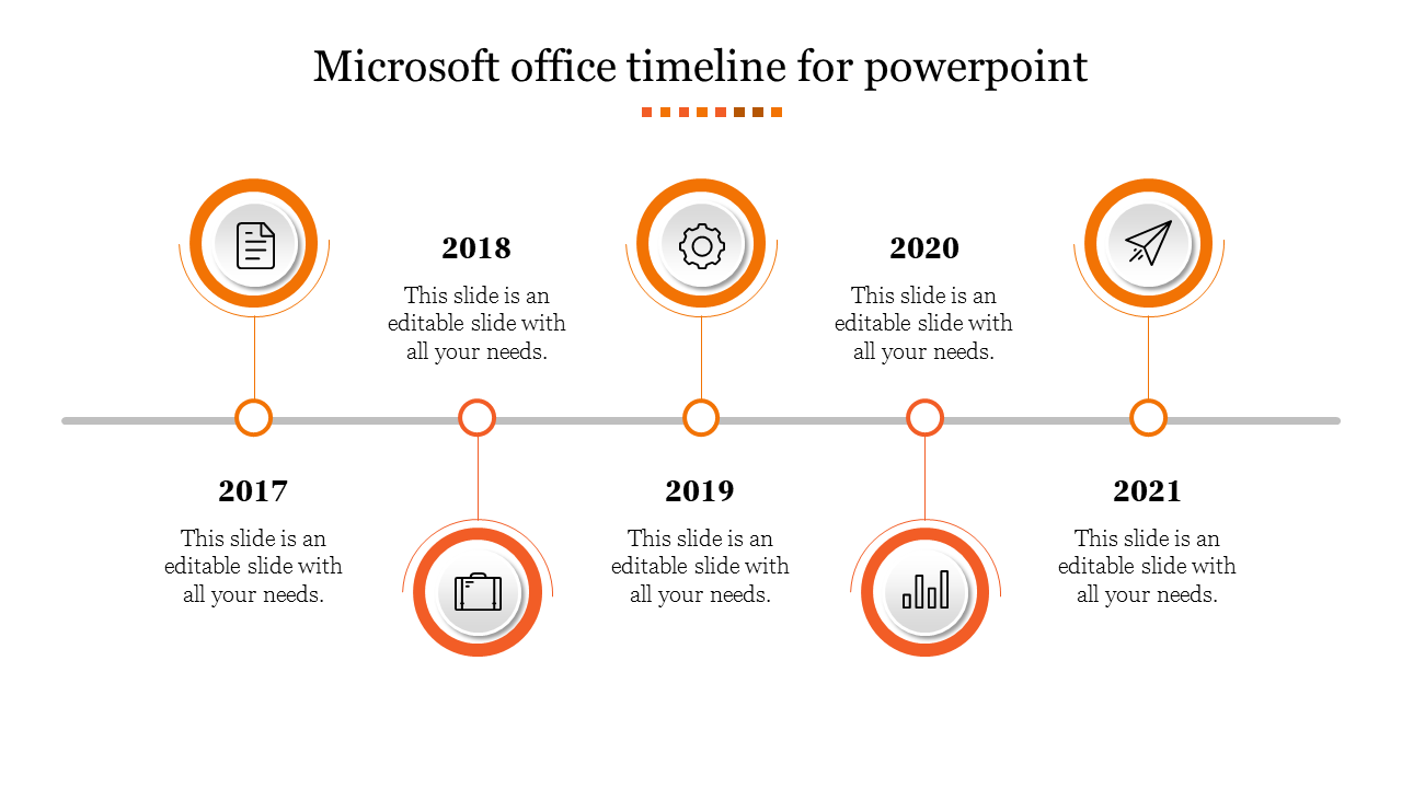 microsoft office power point template timeline