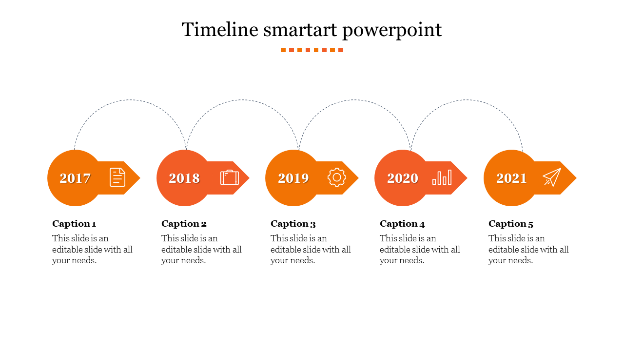 Timeline For Microsoft PowerPoint Template Presentation