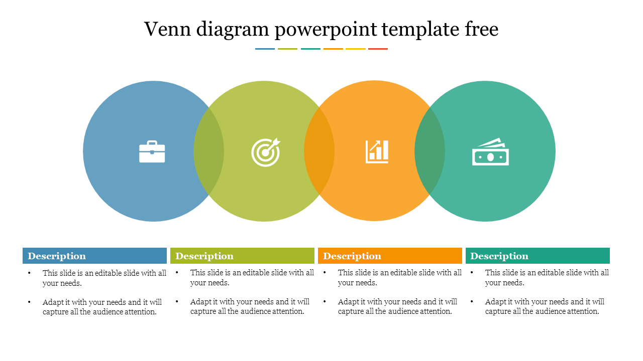 Affordable Venn Diagram PowerPoint Template Free Download