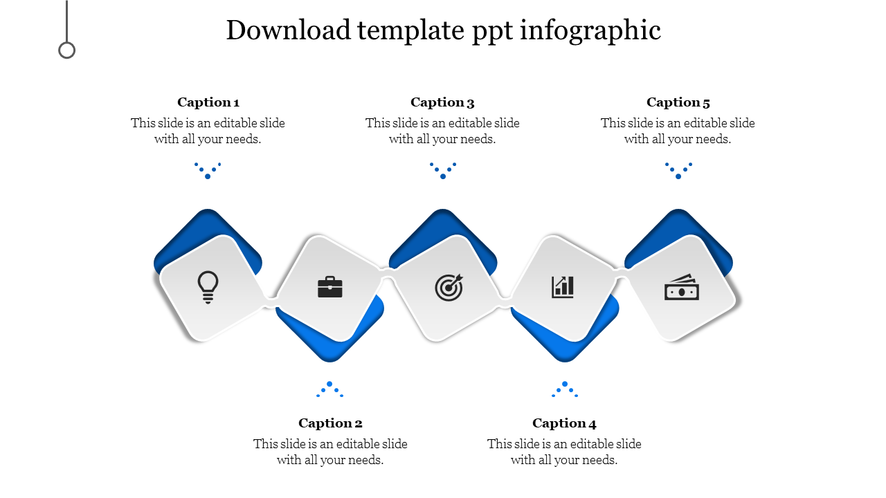 Download Template PPT Infographic Presentation Slides