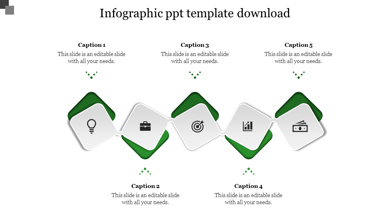 Get Modern and the Best Infographic PPT Template Download