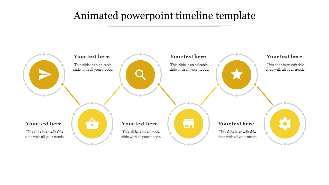 The Best Animated PowerPoint Timeline Template Slides