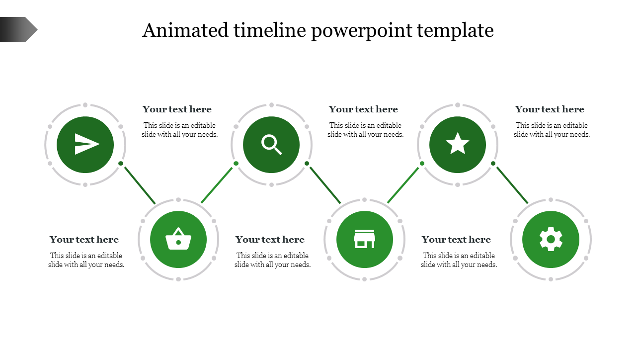 The Best Animated Timeline PowerPoint Template Slides