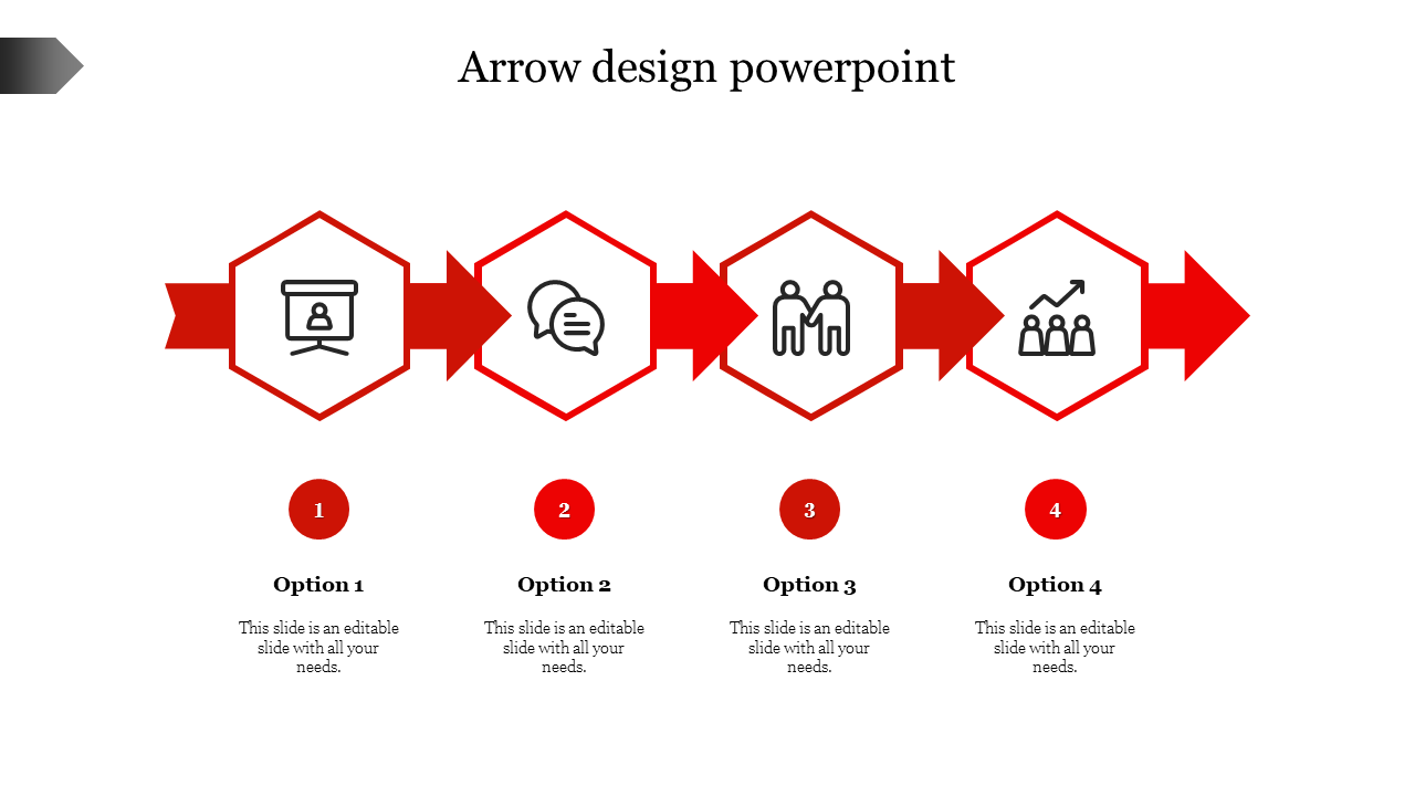 Buy Highest Quality Predesigned Arrow Design PowerPoint