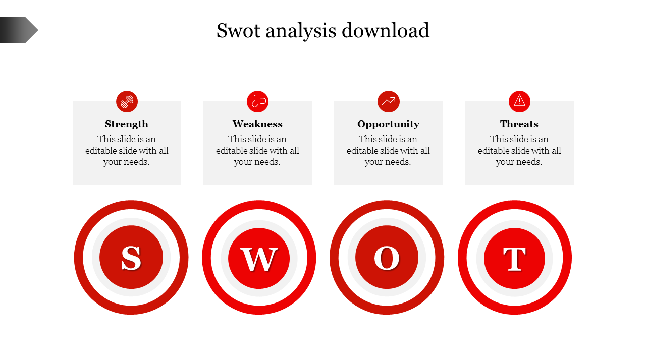 Best SWOT Analysis Download Template For Presentation