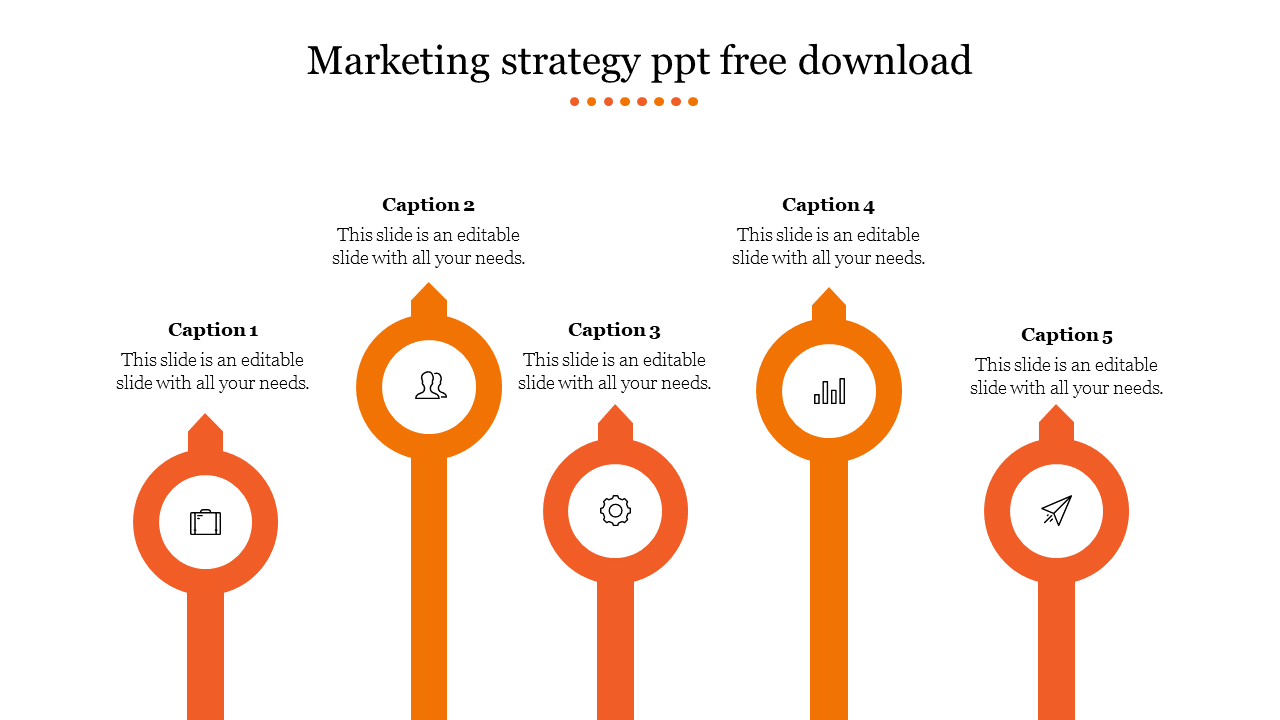 Creative Marketing Strategy PPT Free Download Slides