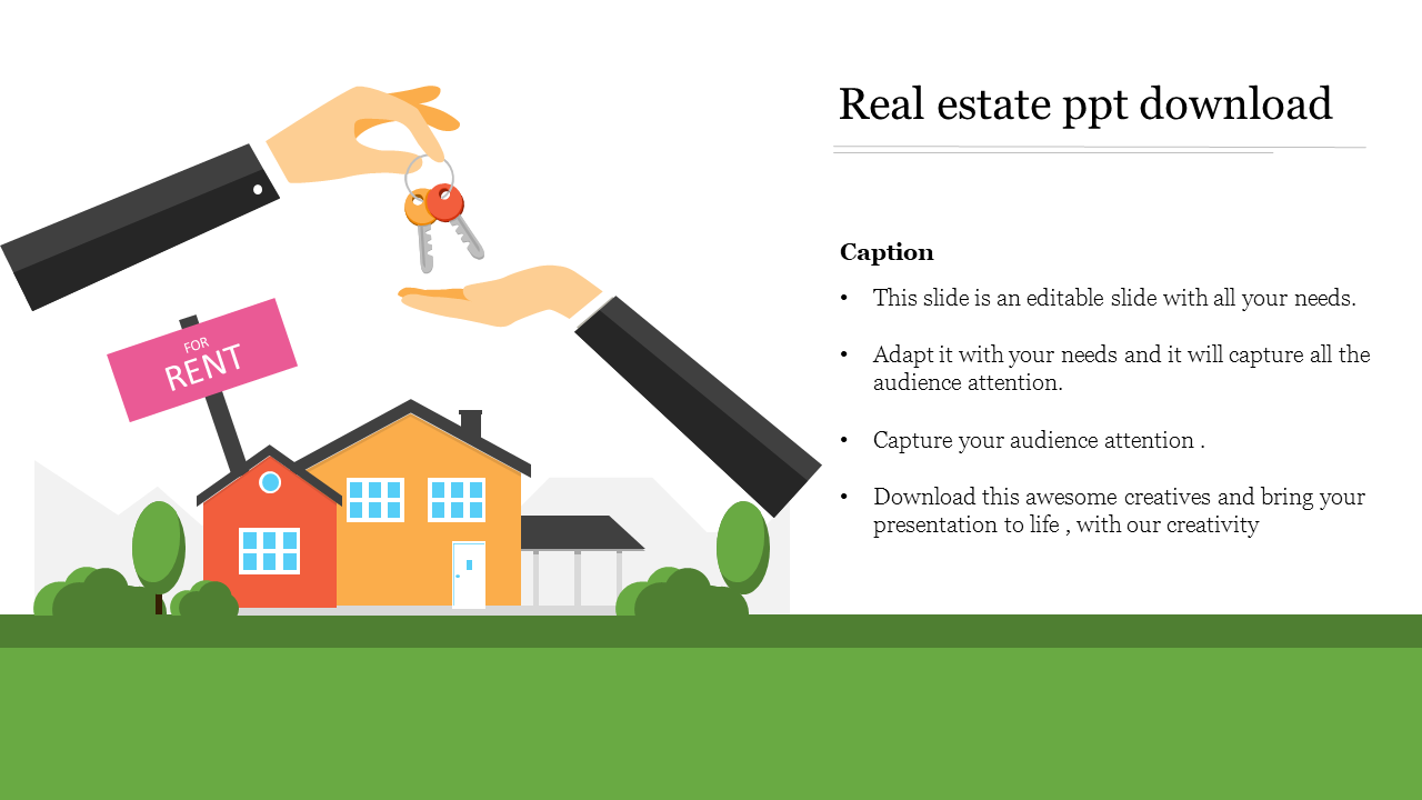 Effective Real Estate PPT Download Slide Templates