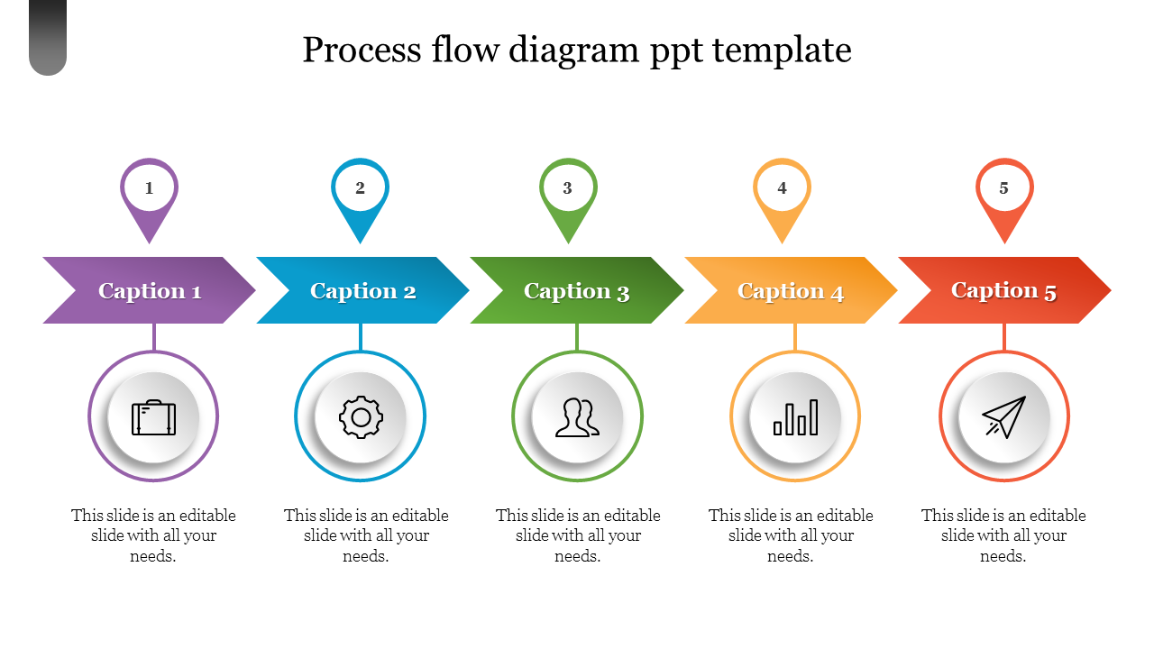 Free Powerpoint Templates Process Flow