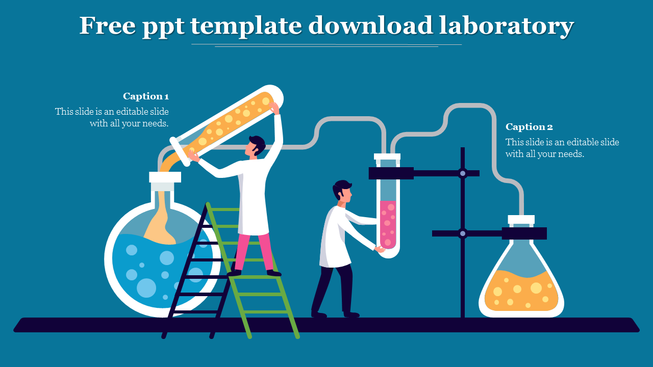 Editable Laboratory PowerPoint Templates Design