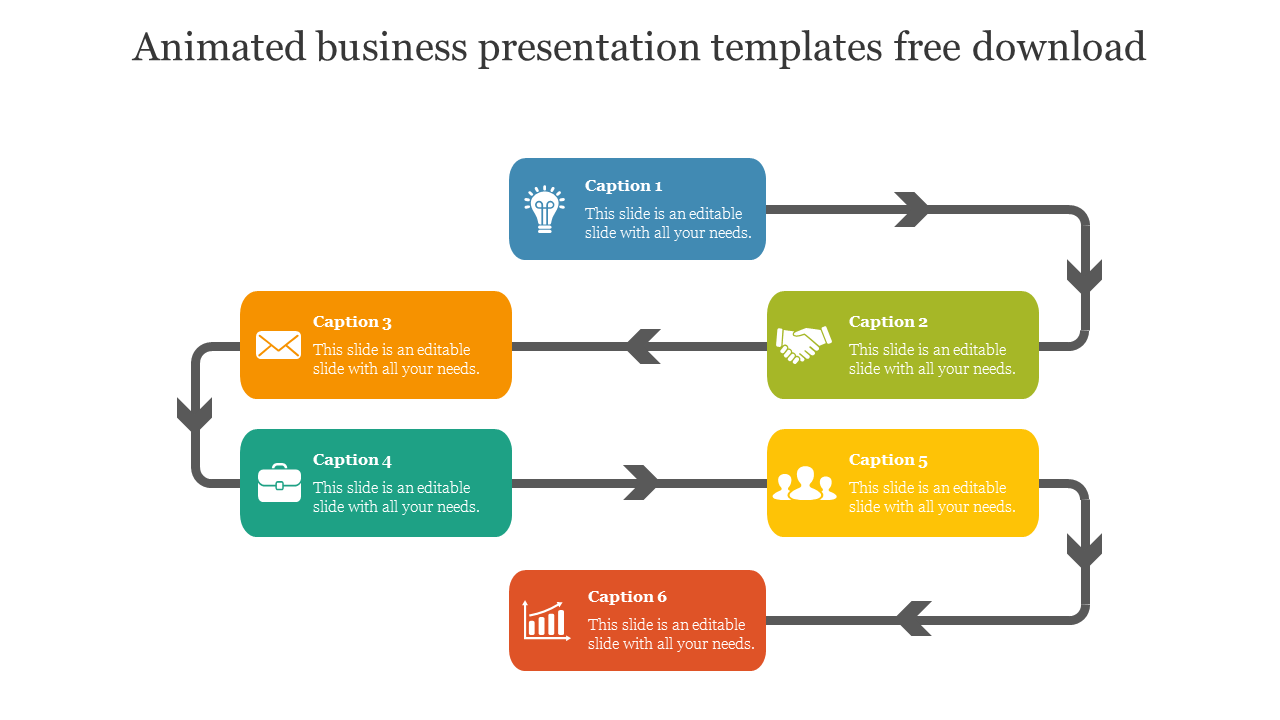 Best animated business presentation templates free download