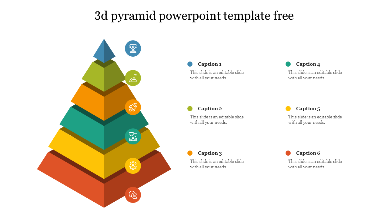 Get 3D Pyramid PowerPoint Template Free Slide Designs