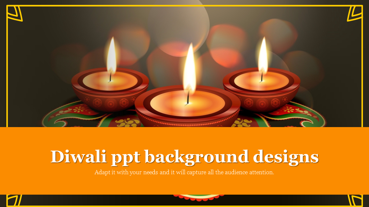 Diwali Template For Ppt