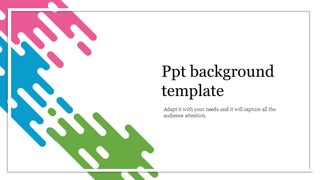 Multicolor Editable PPT Background Template Slide Designs