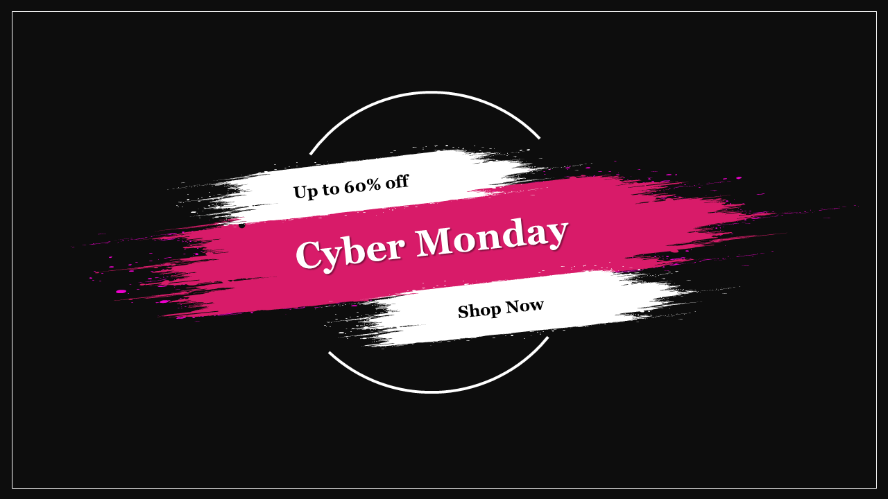 Best cyber monday template design