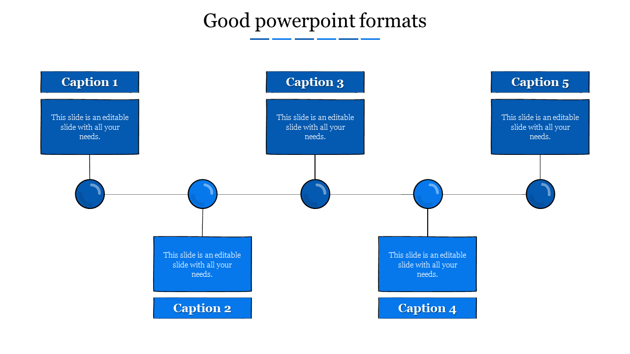 Effective Good PowerPoint Formats Design Slide Template