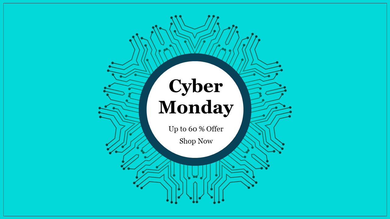 Amazing Cyber Monday 2020 PowerPoint Template