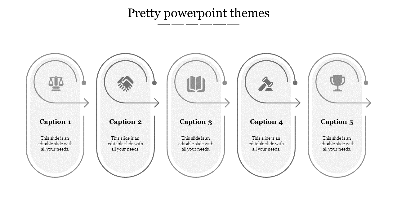 Amazing Pretty PowerPoint Themes Template - Law Theme