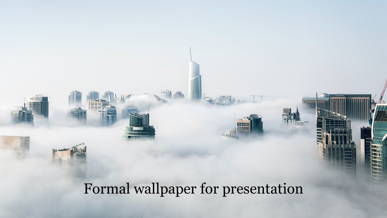 Stylish Formal Wallpaper For Presentation Slide