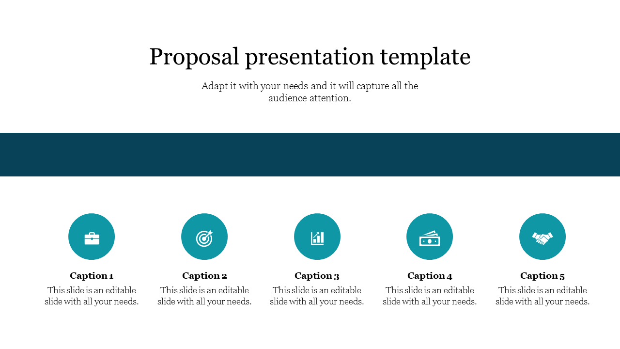 Our Predesigned Proposal Presentation Template