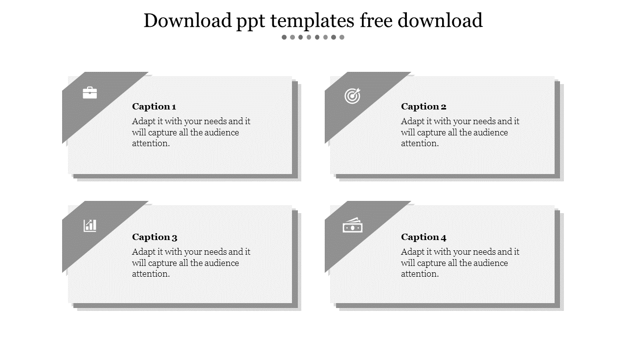 Our Predesigned PPT Templates Free Download