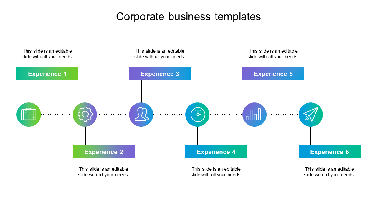 Attractive Corporate Business Templates Presentation