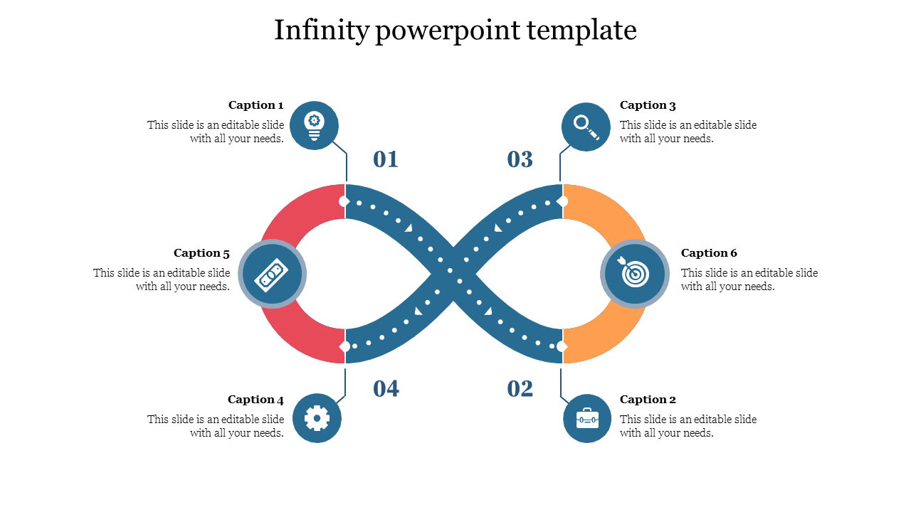 Our Predesigned Infinity PowerPoint Template Presentation