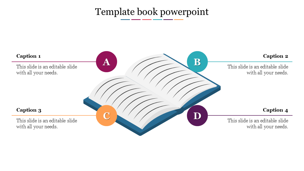 Our Predesigned Template Book PowerPoint Slide Presentation