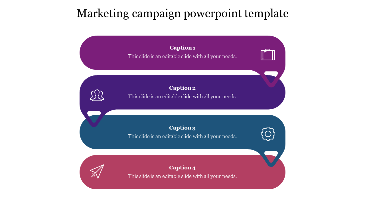 Effective Marketing Campaign PowerPoint Template Design