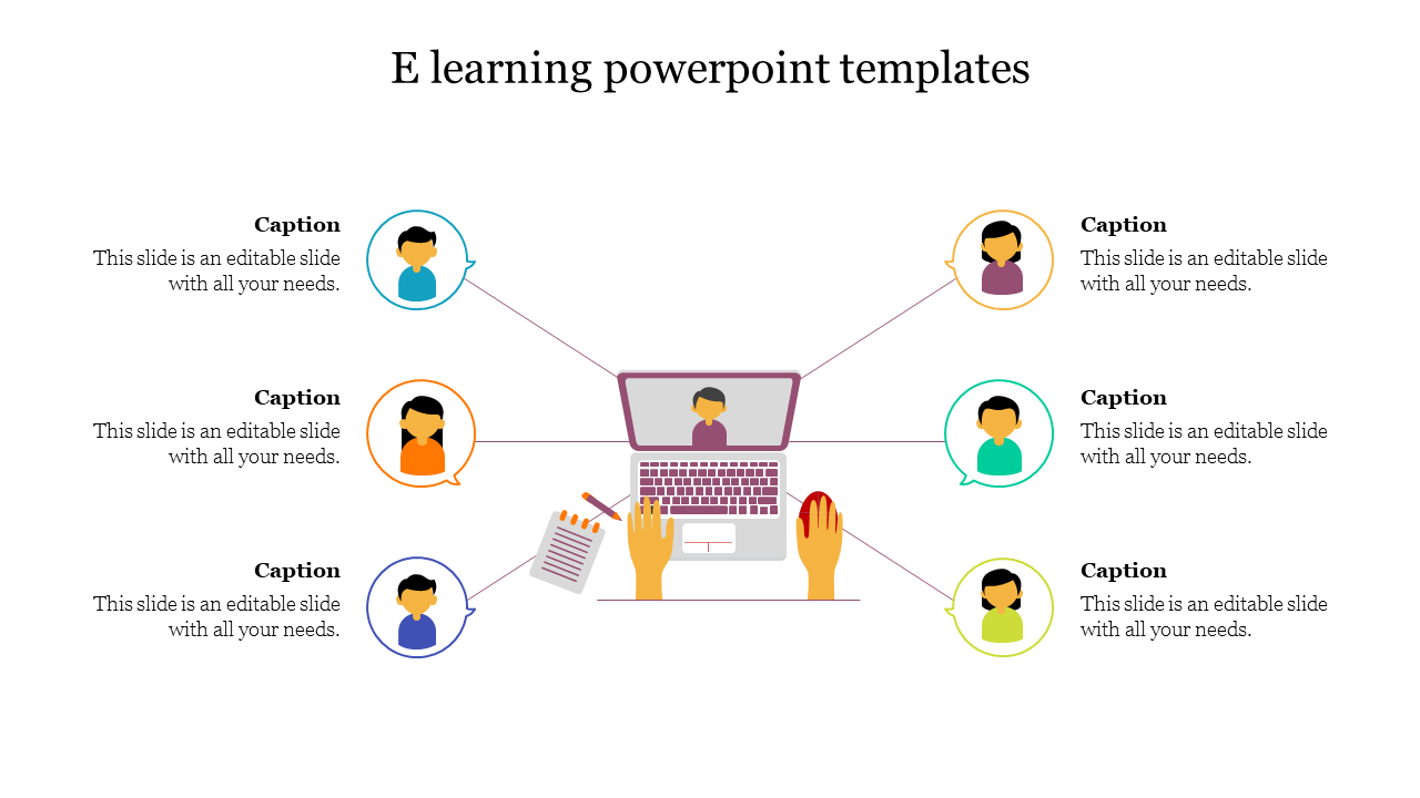 Amazing E-learning PowerPoint Templates For Presentation