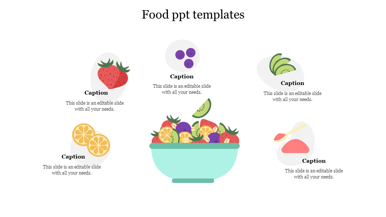 Download this attractive Food PPT Templates Presentation