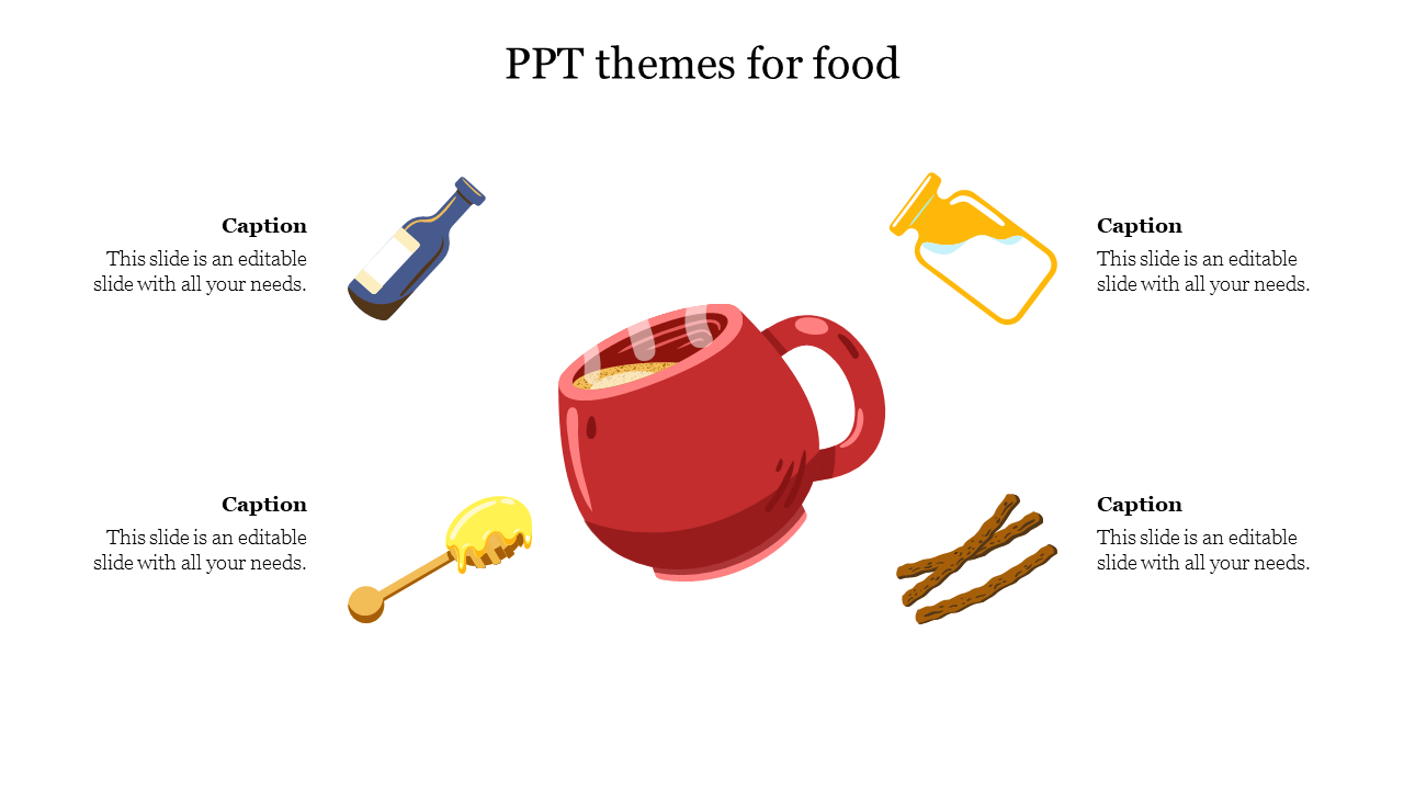 More Attractive PPT Themes For Food For Presentation