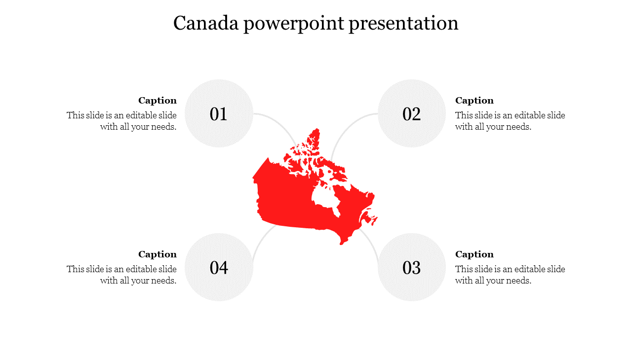 Practical Canada PowerPoint Presentation Slide Design